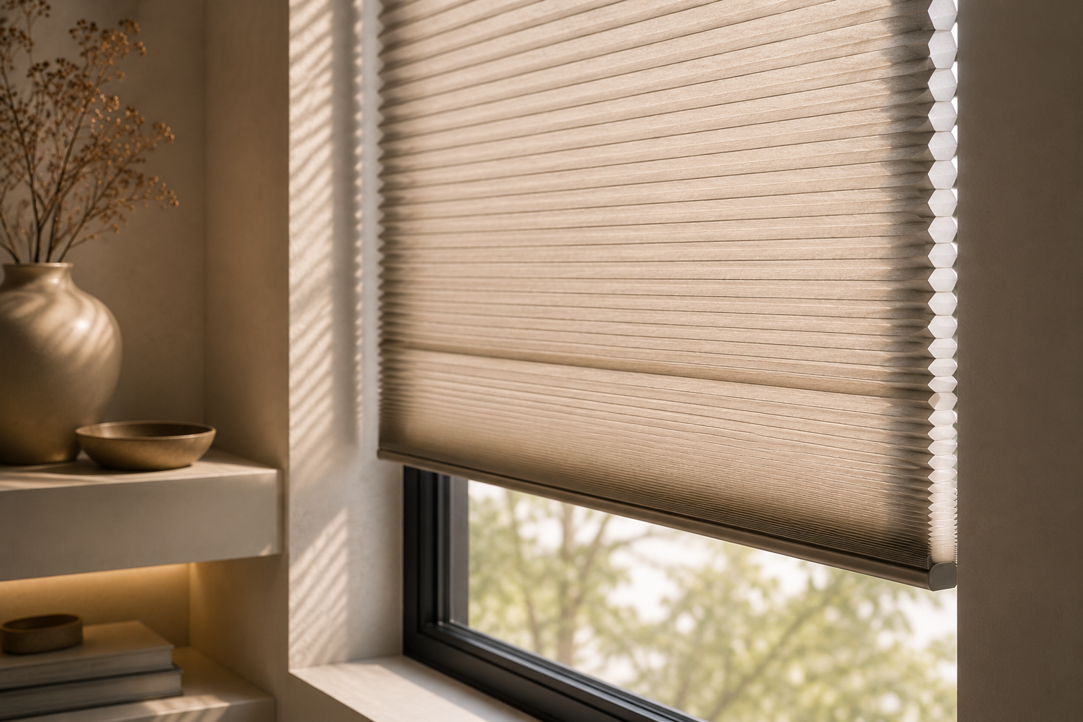 Kleurstalen voor raamdecoratie op maat