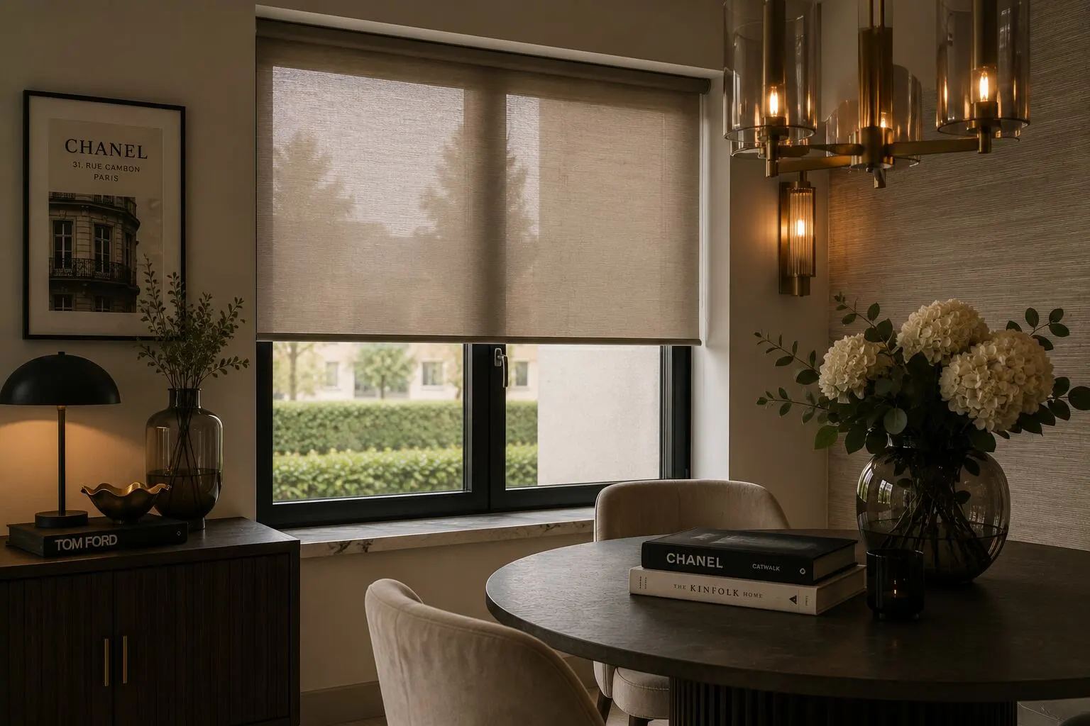 Hotel Chique raamdecoratie inspiratie