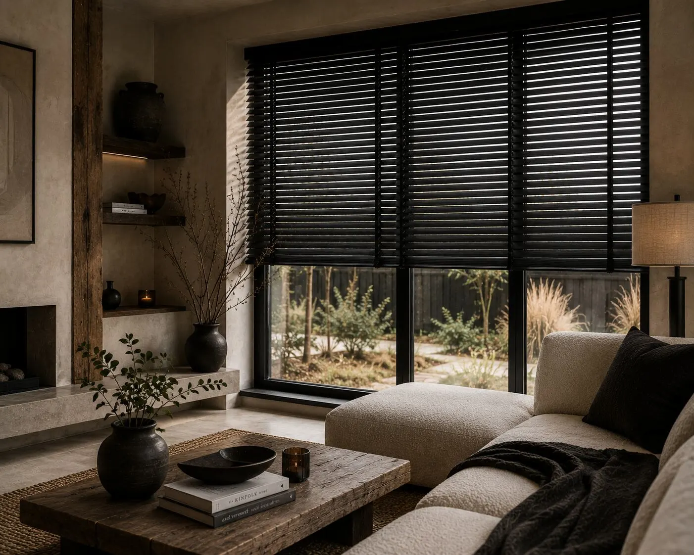 Modern Mediterraan raamdecoratie