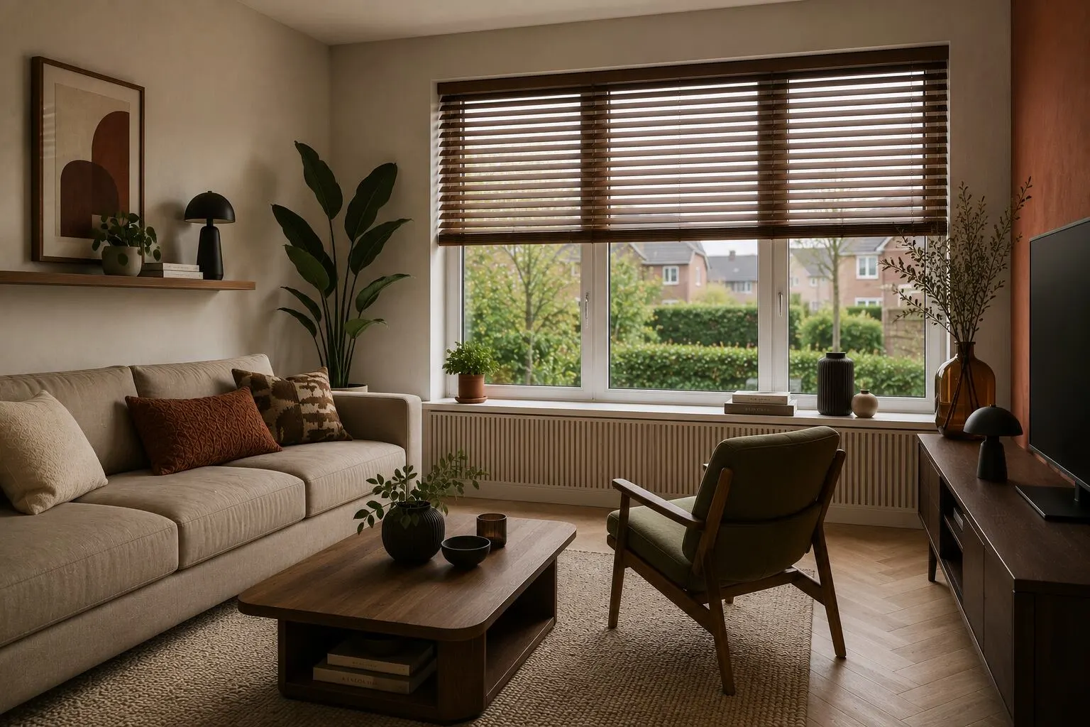 Modern Retro raamdecoratie