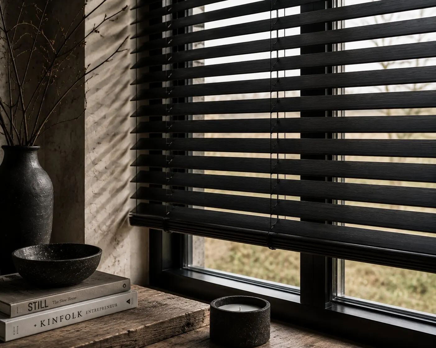 Nordic Raw detail met passende raamdecoratie
