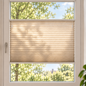 LIVA Plissé Koordbediening Top-Down Bottom-Up met lichtdoorlatende stof en slanke profielen