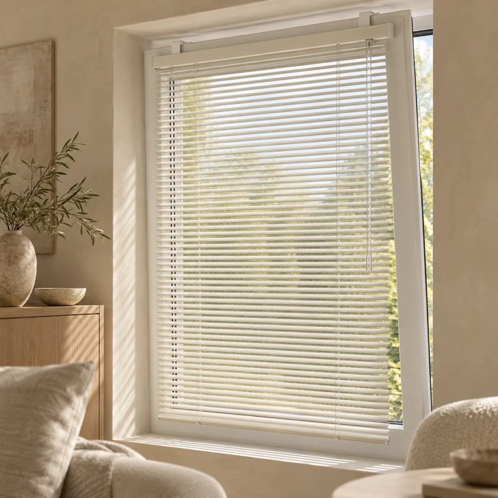LINEA Aluminium Jaloezie 16mm (boorvrij)