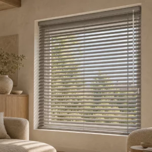 Linea – Aluminium jaloezie – 25 mm – interieurvoorbeeld