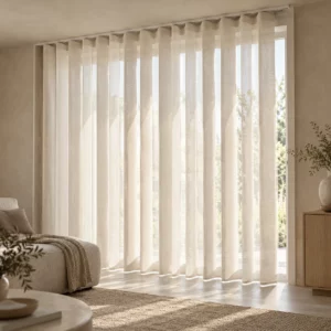 Vela Soft – Lamellengordijn – interieurvoorbeeld